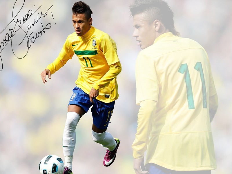 Neymar Soccer Hd Wallpaper - Neymar Da Silva Santos Jr Team - HD Wallpaper 