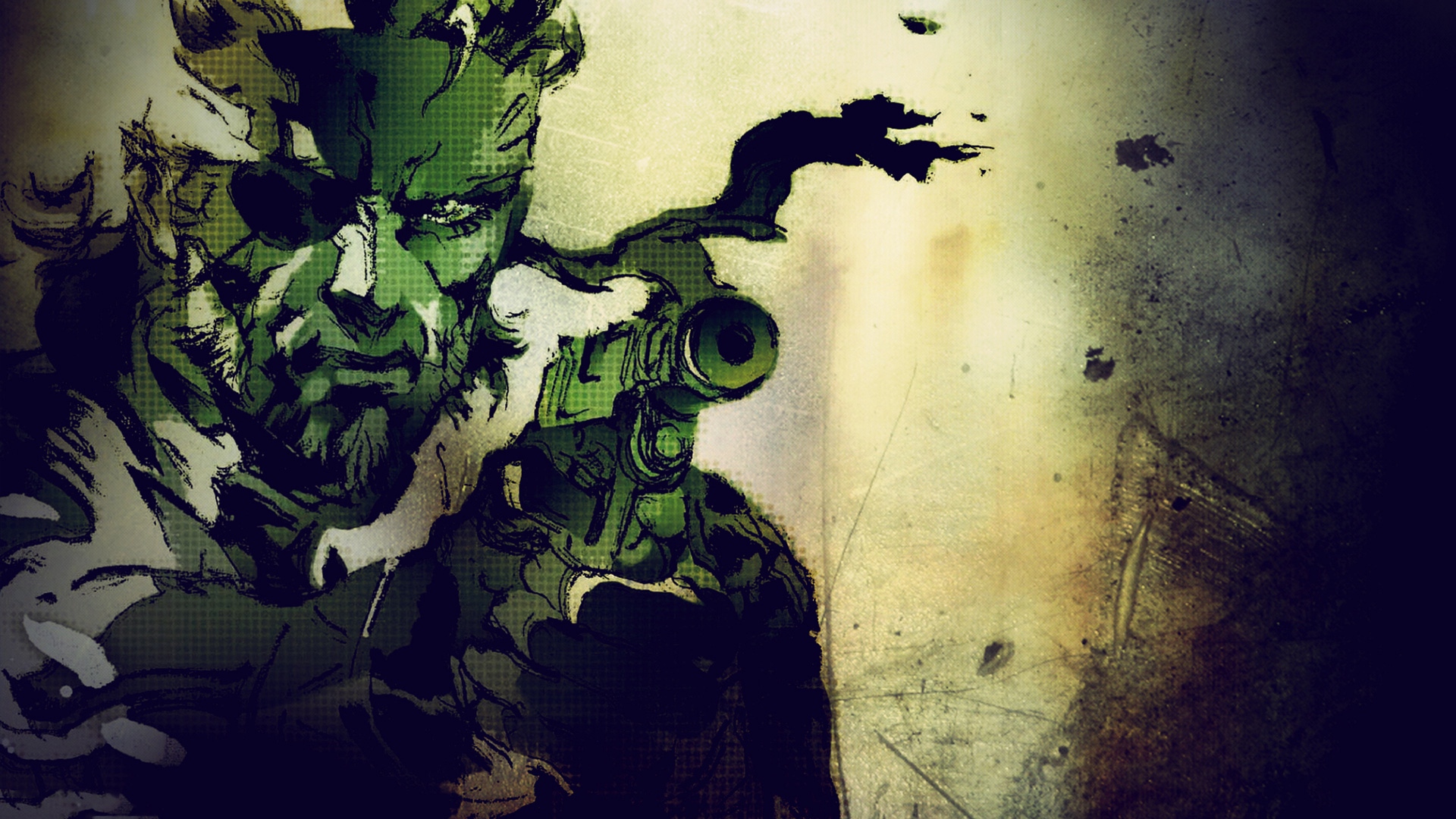 Metal Gear Solid Live - HD Wallpaper 