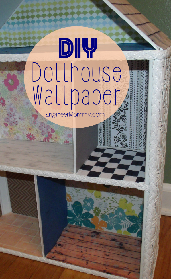 Diy Dollhouse Part - Diy Wallpaper For Dollhouse - HD Wallpaper 