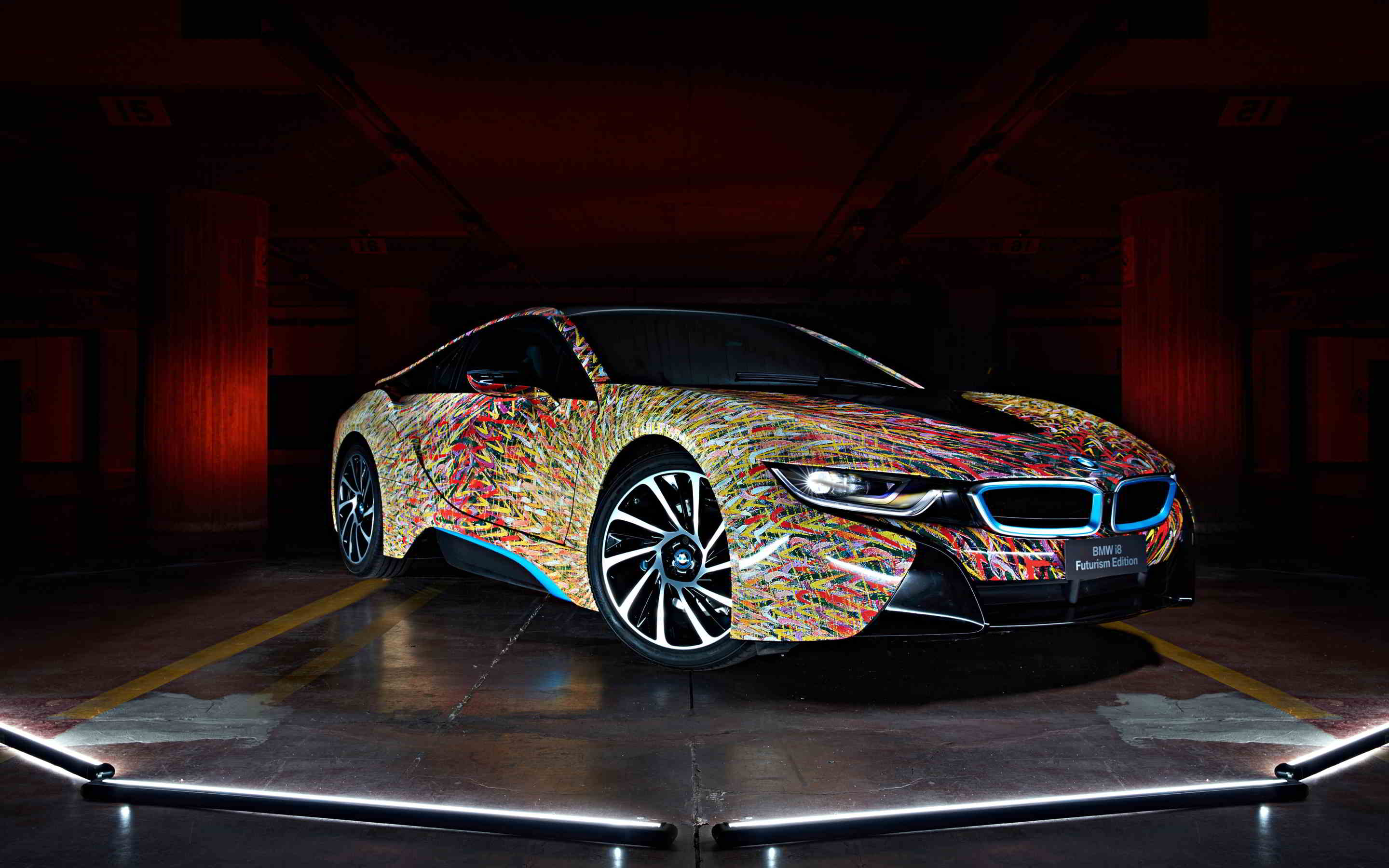 Bmw I8 Futurism Edition Cool Car Wallpapers - Bmw I8 Fütürist - HD Wallpaper 