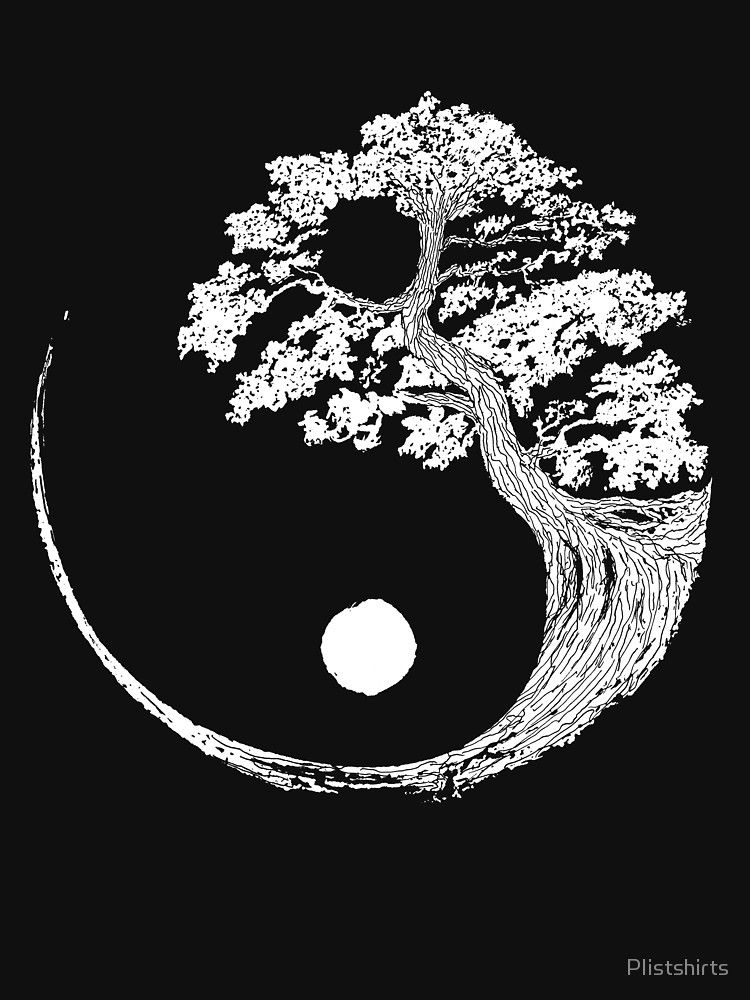 Yin Yang Bonsai Tree - HD Wallpaper 