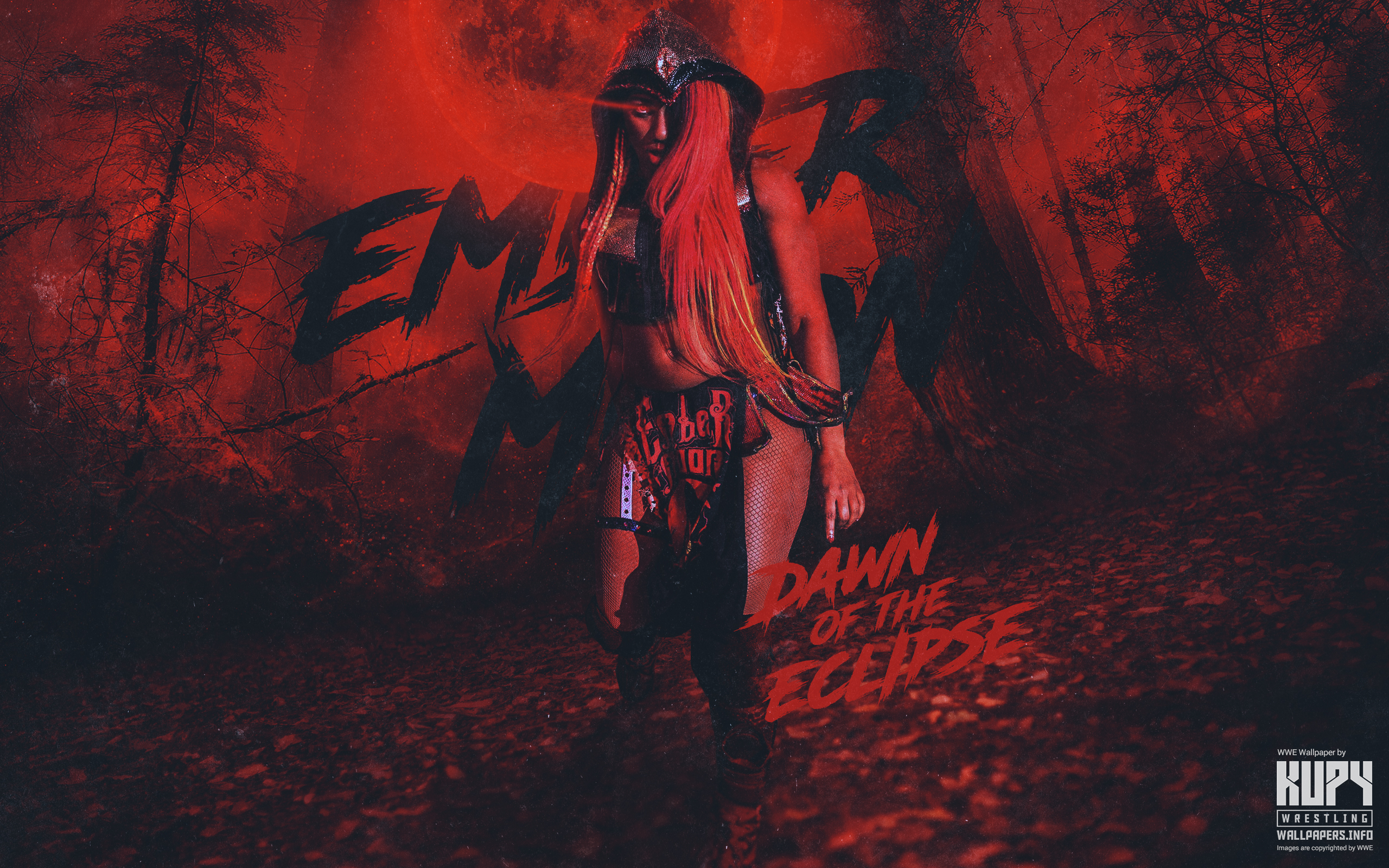 Ember Moon Wallpaper Wwe - HD Wallpaper 