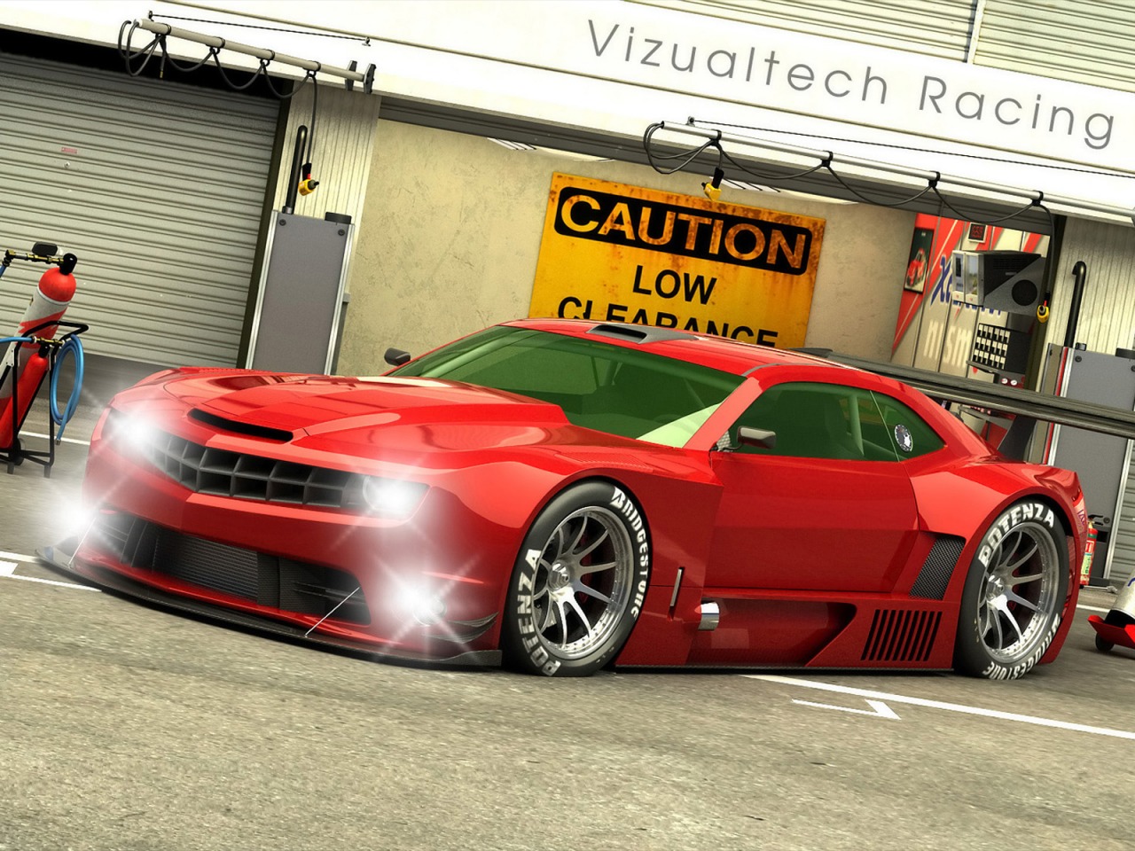 2010 Camaro Race Car - HD Wallpaper 