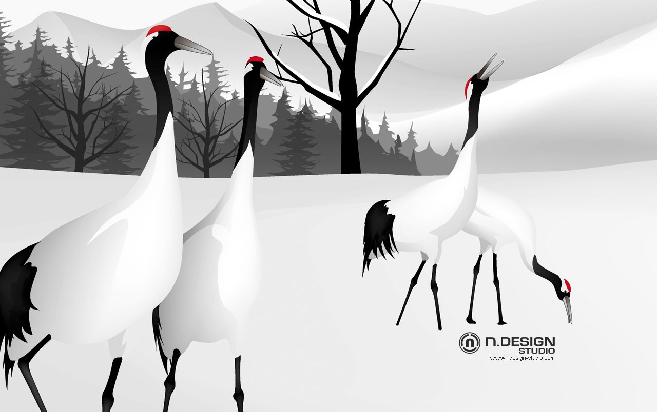 Winter Scene Wallpapers - Wallpaper - HD Wallpaper 