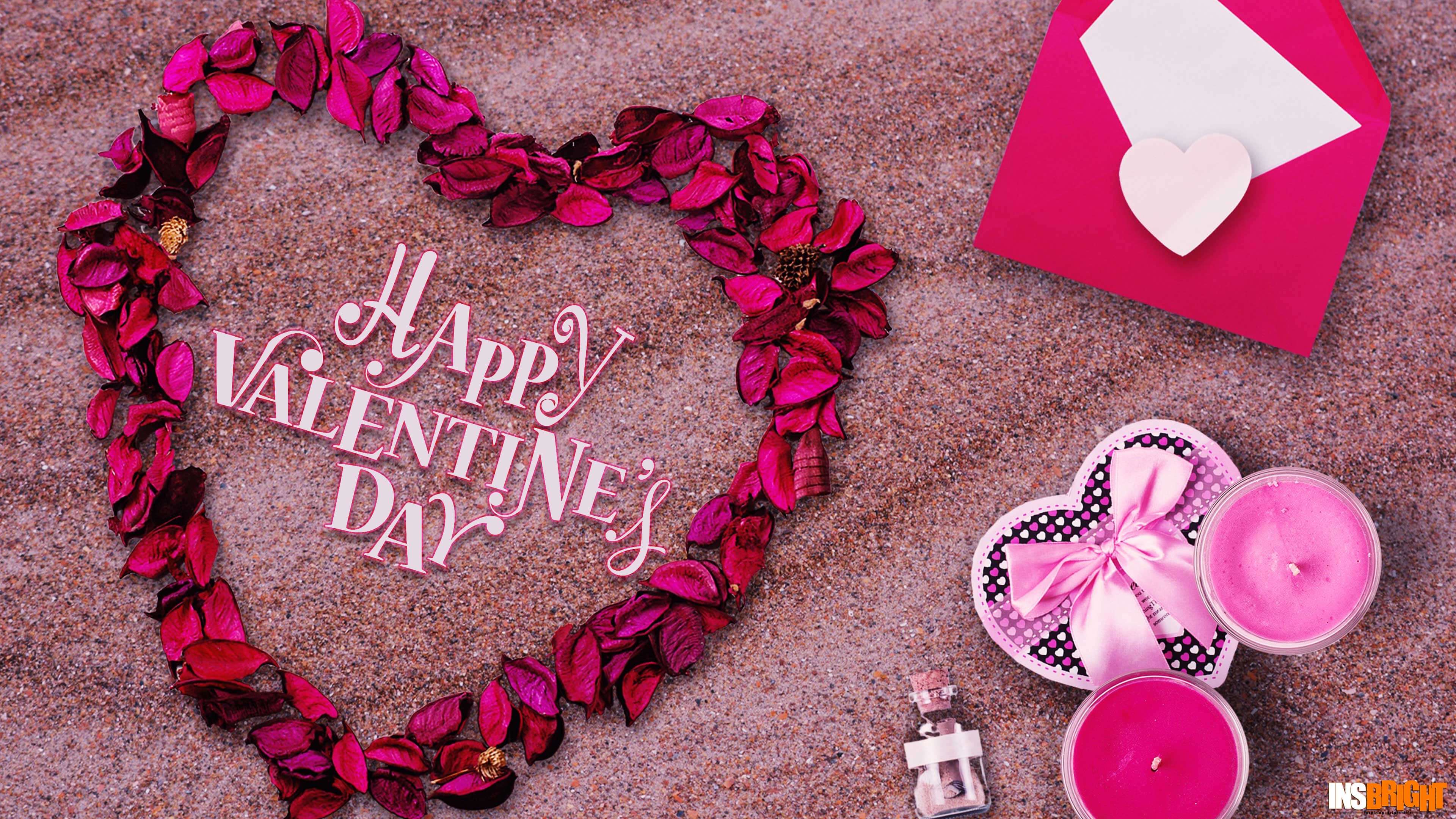 Happy Valentines Day Images - Valentine Day Pic Hd - 3840x2160 Wallpaper -  