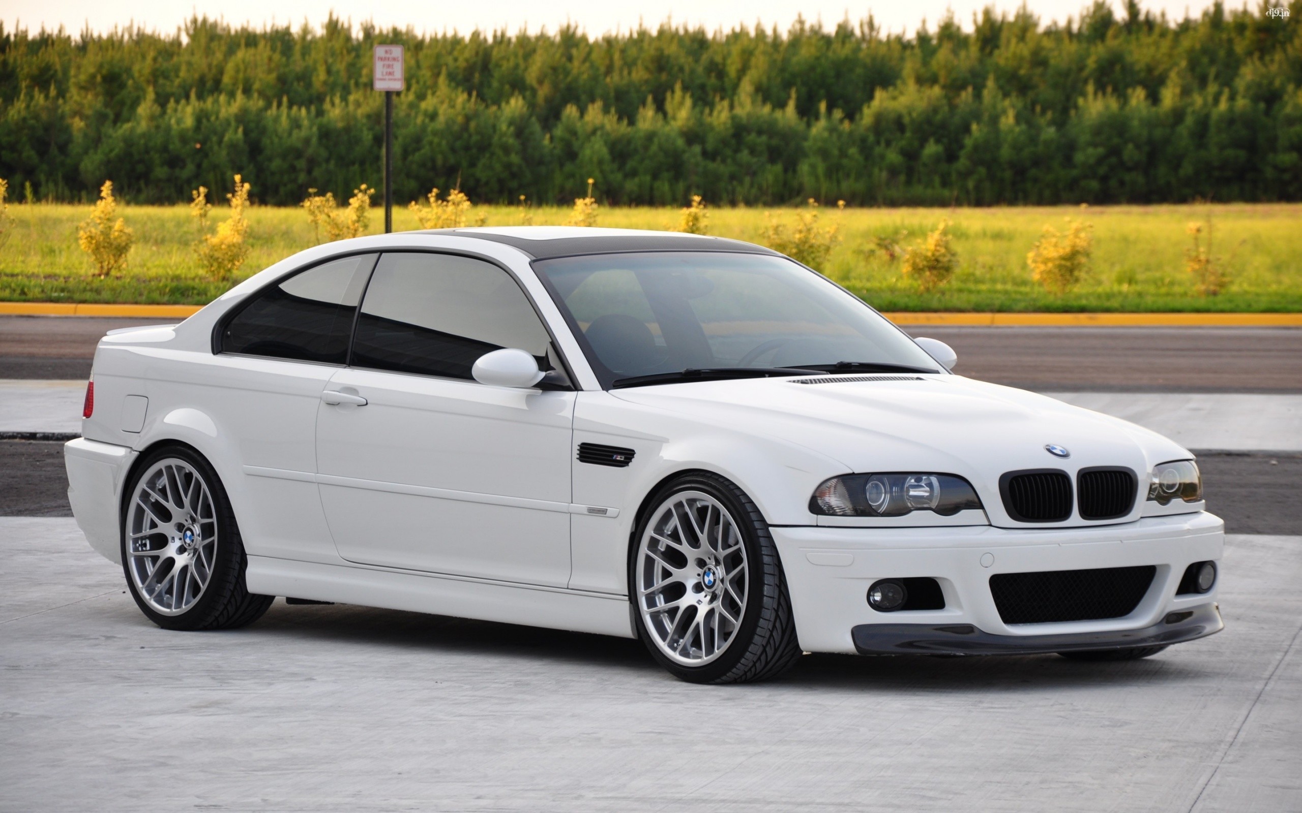 M3 E46 Csl White - HD Wallpaper 