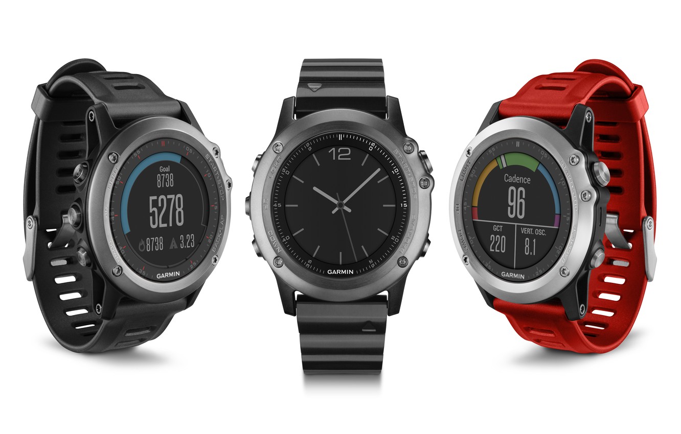 Photo Wallpaper Red, Black, Design, Digital Clock, - Garmin Fenix 3 Test - HD Wallpaper 
