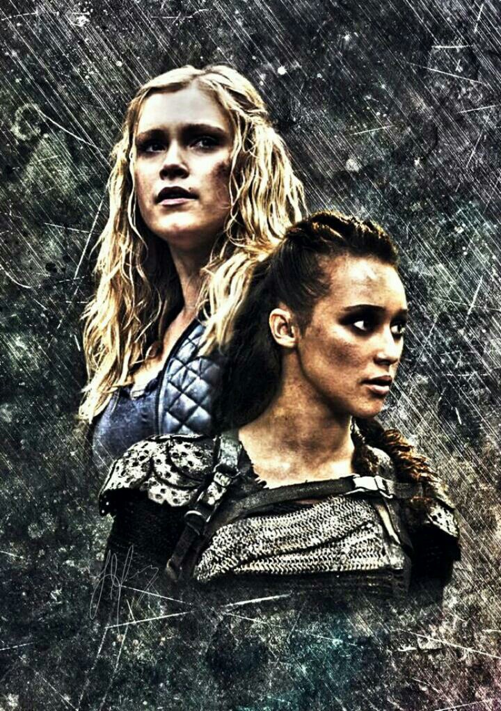 Lexa, The 100, And Clexa Image - 100 Wallpaper Clarke And Lexa - HD Wallpaper 