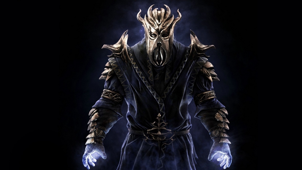 Wallpaper The Elder Scrolls V Skyrim, The Elder Scrolls, - Miraak Skyrim - HD Wallpaper 