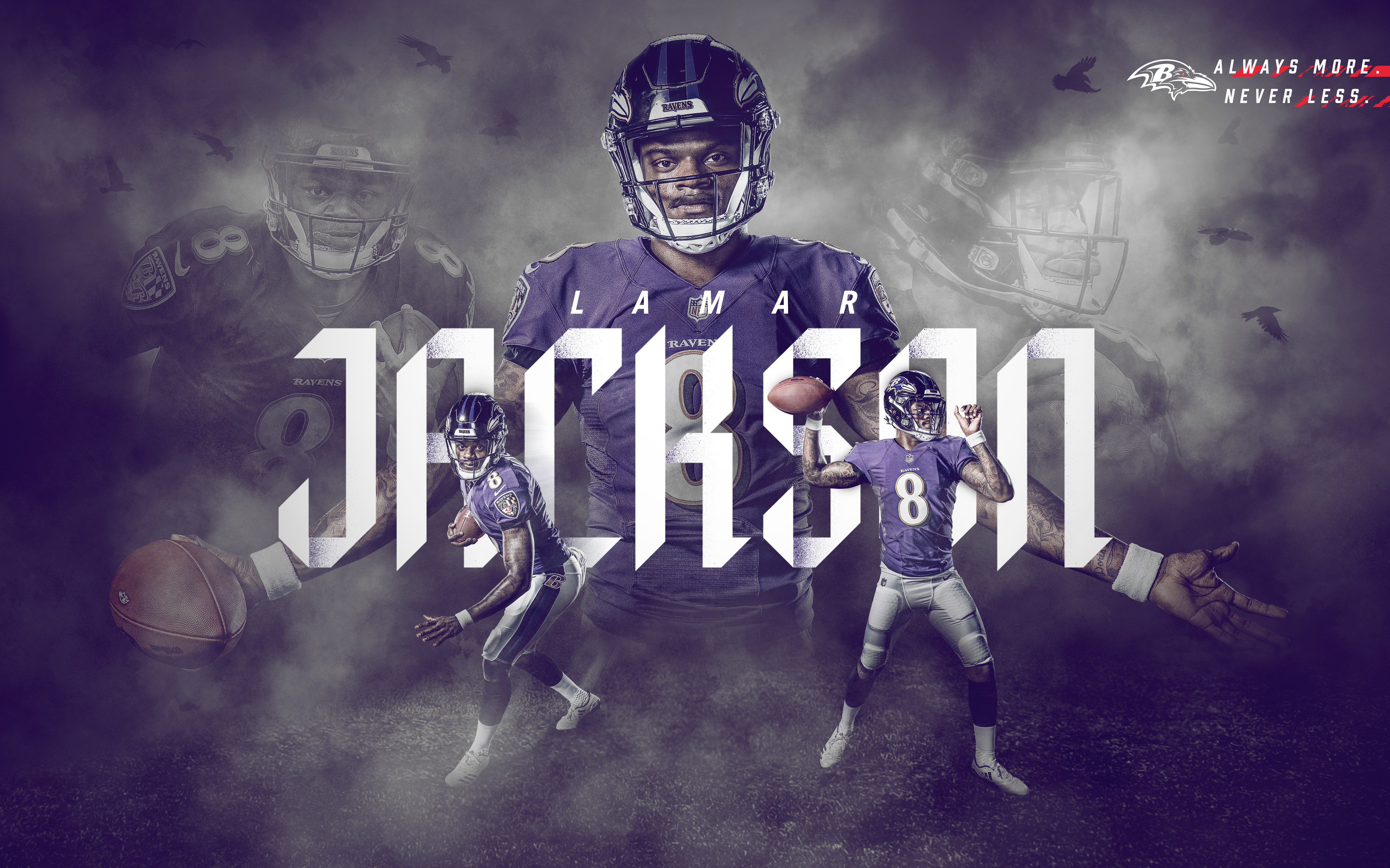 Lamar Jackson Wallpaper Ravens 4800x3000 Wallpaper Teahub Io