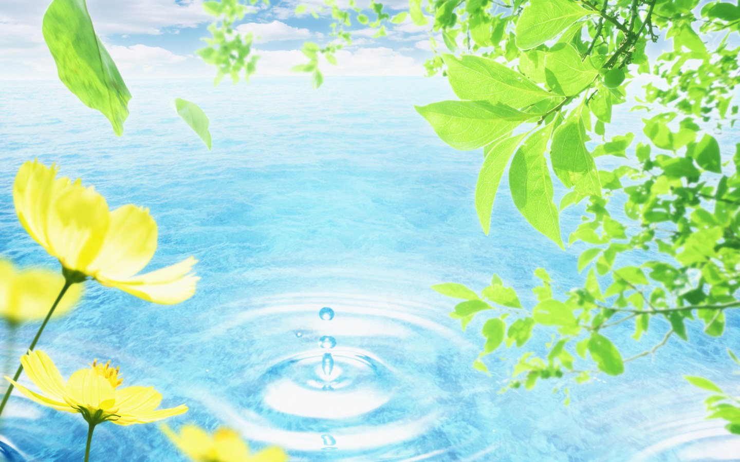 Eco Concept And Photo Manipulation Of Environment And - 3d Nature Wallpapers For Desktop - HD Wallpaper 