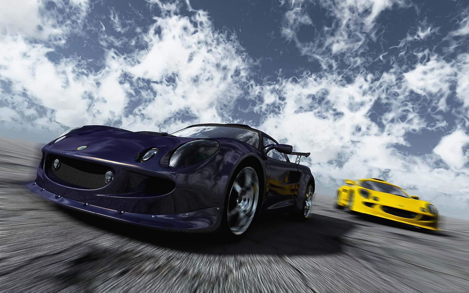 Racing Car In Action Wallpaper - Racing Cars Wallpapers Download Free - HD Wallpaper 
