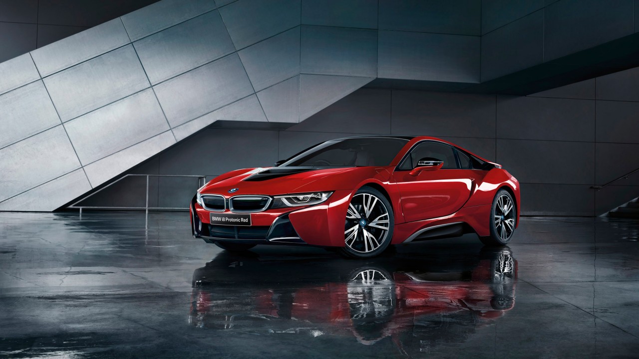 Bmw I8 Protonic Red Edition - HD Wallpaper 
