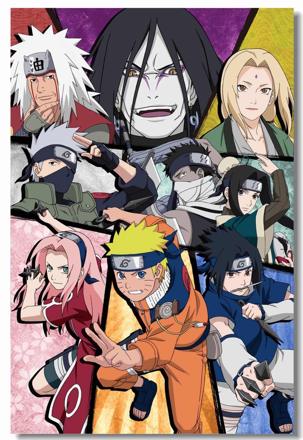 Custom Canvas Wall Decor Naruto Poster Naruto Uchiha - Naruto Ultimate Ninja Blazing Codes - HD Wallpaper 