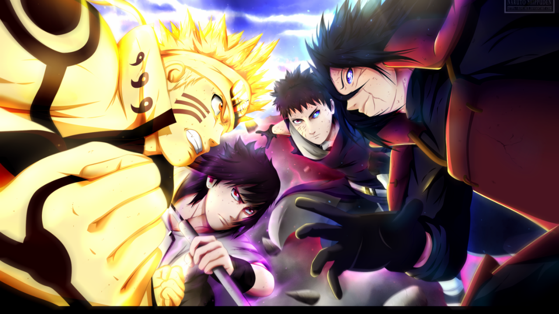 Naruto Madara Uchiha Uzumaki Obito Uchiha Sasuke Wallpaper - HD Wallpaper 