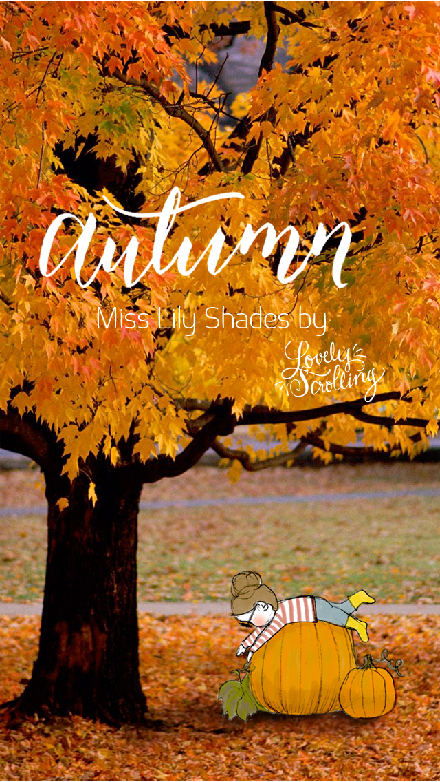 Wallpaper Autumn Iphone5 - Autumn Leaves - HD Wallpaper 
