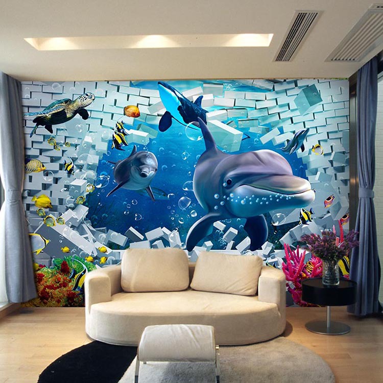 Creative Wallpaper For Room - HD Wallpaper 