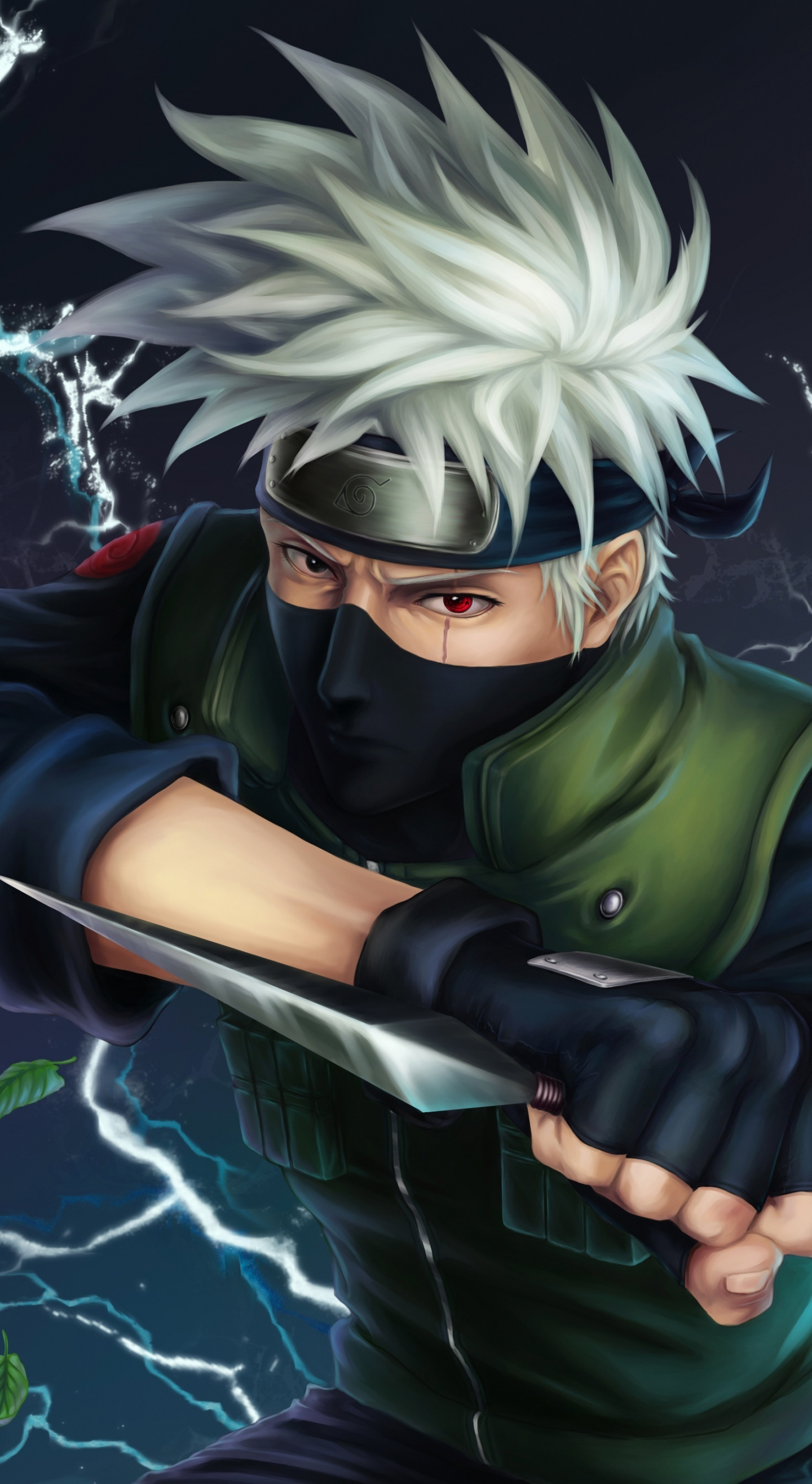 Kakashi Hatake, Anime, Artwork, Wallpaper - Anime Wallpaper Hd For Iphone - HD Wallpaper 