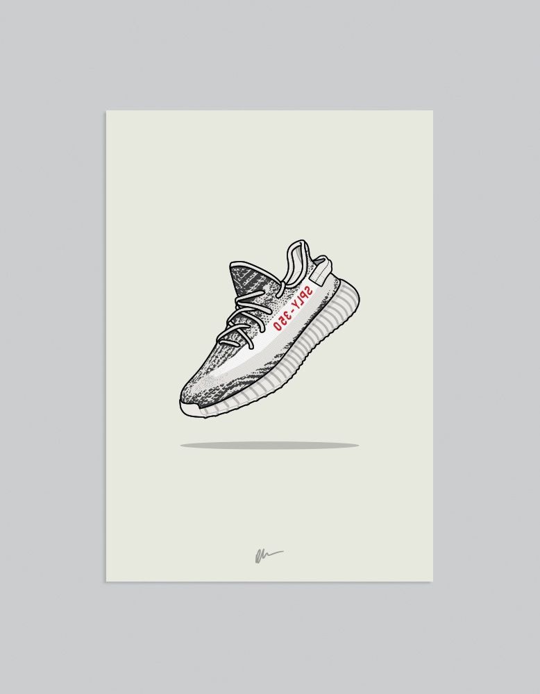 Yeezy Wallpaper Zebra - HD Wallpaper 