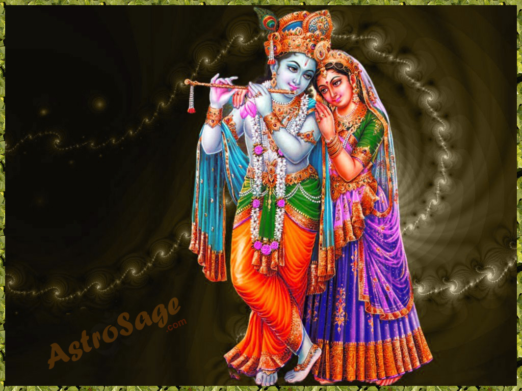 God Radha Krishnan - HD Wallpaper 