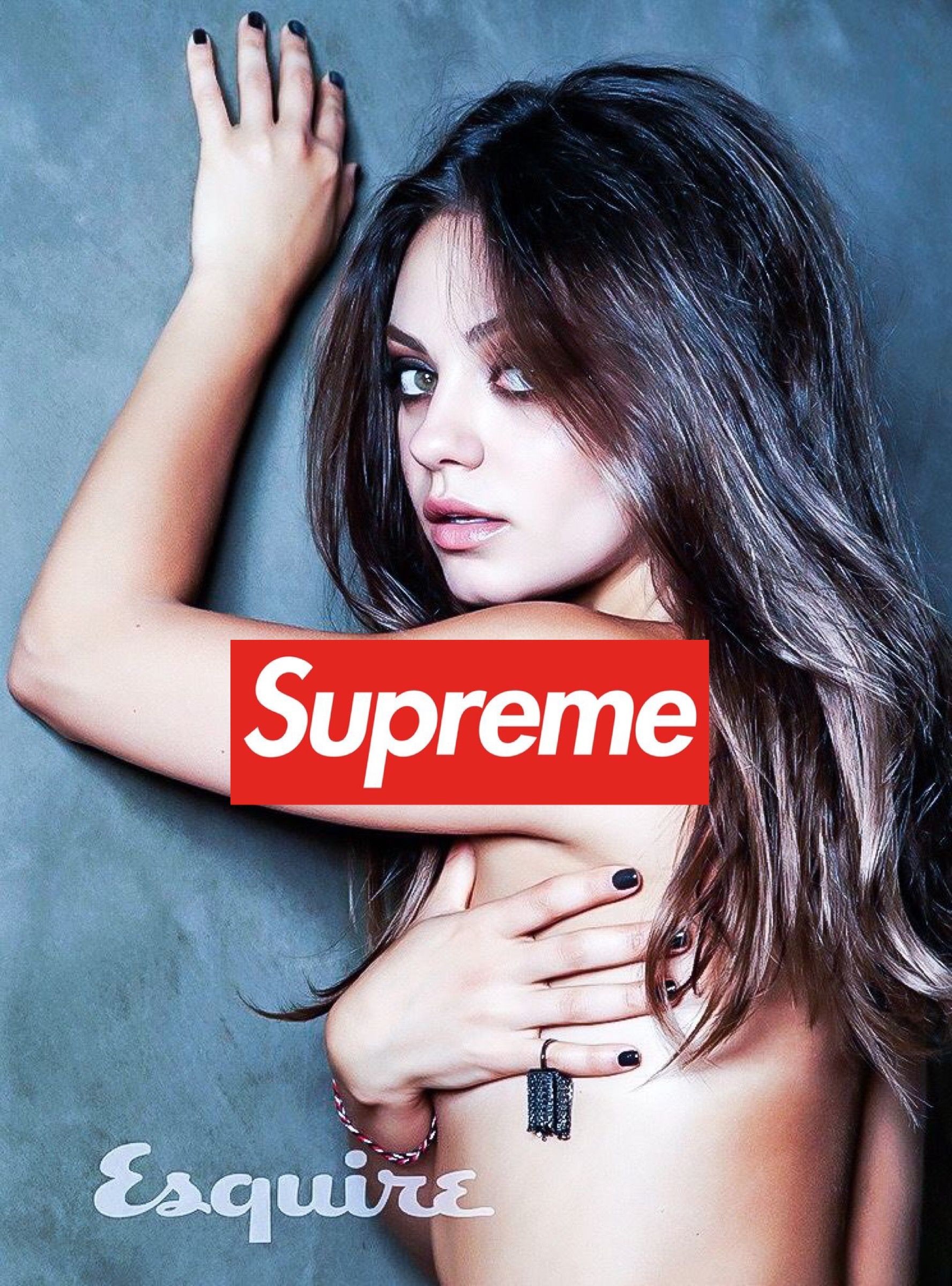 Supreme Wallpaper, Just Girl Things, Tee Design, Female - Supreme Wallpaper Girl - HD Wallpaper 