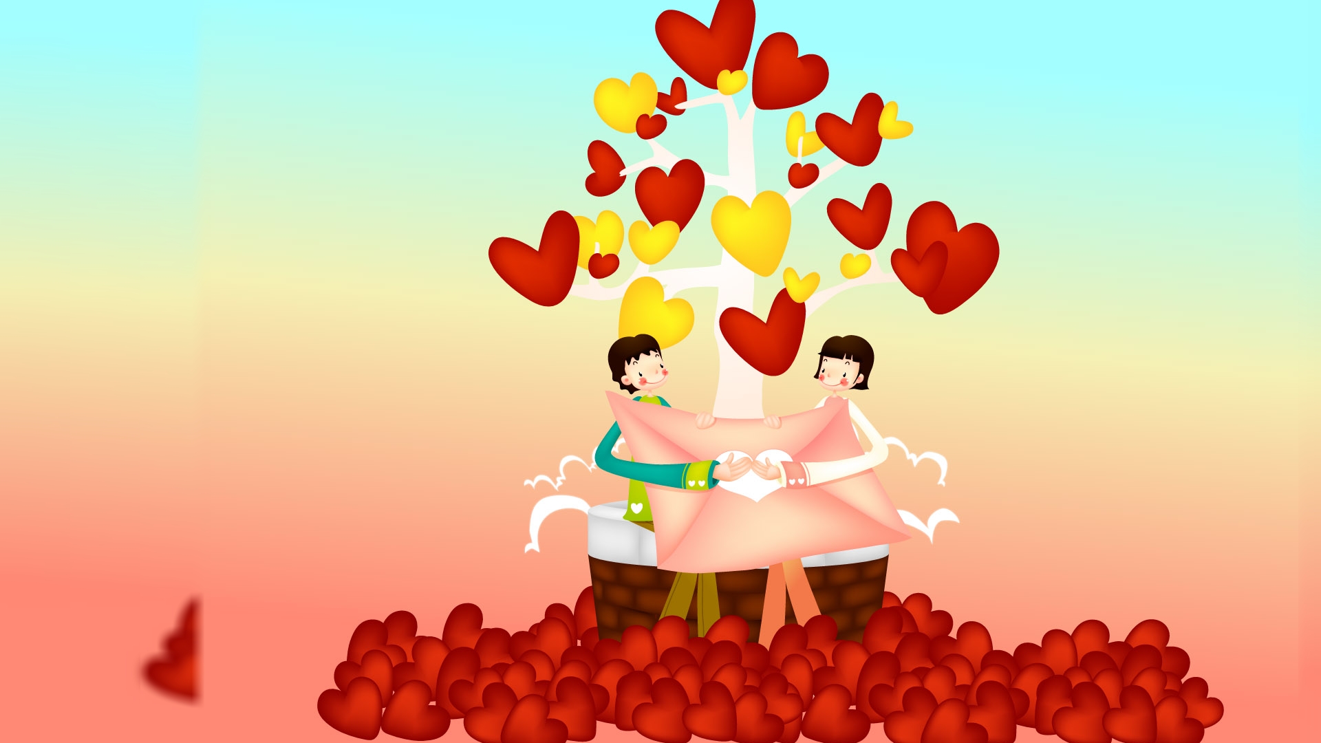 New Happy Valentine Day - HD Wallpaper 