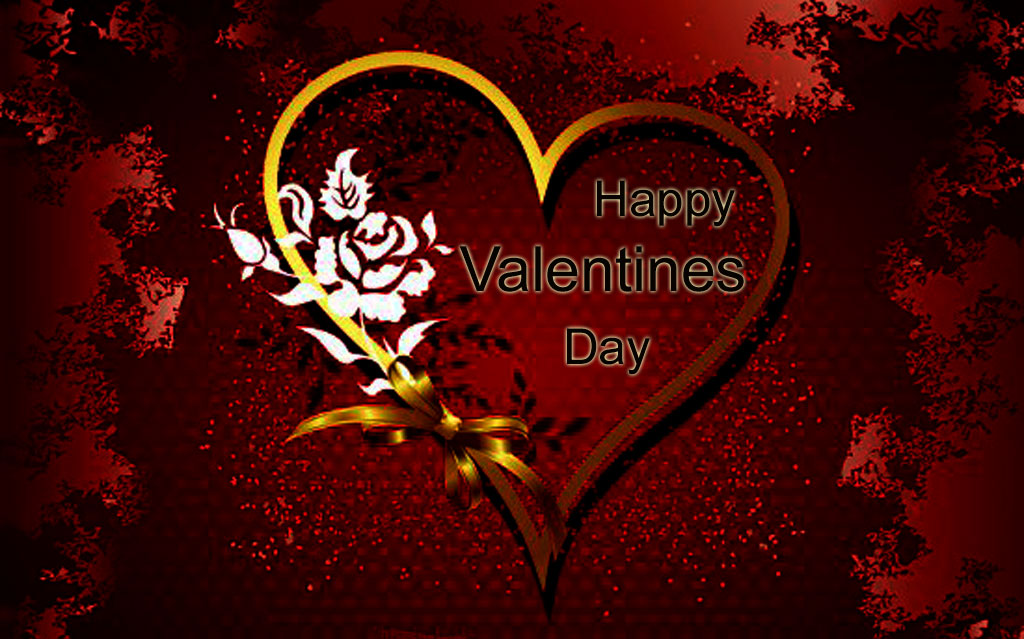 Have Fun With Lovely Background - Happy Valentines Day Image Hd - HD Wallpaper 