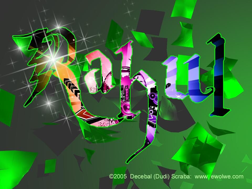 Rahul Name Image Hd Download - 960x720 Wallpaper 