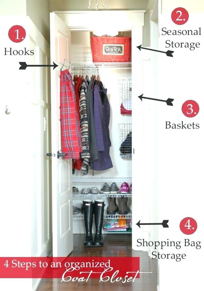 Organize Coat Entryway Closet - HD Wallpaper 