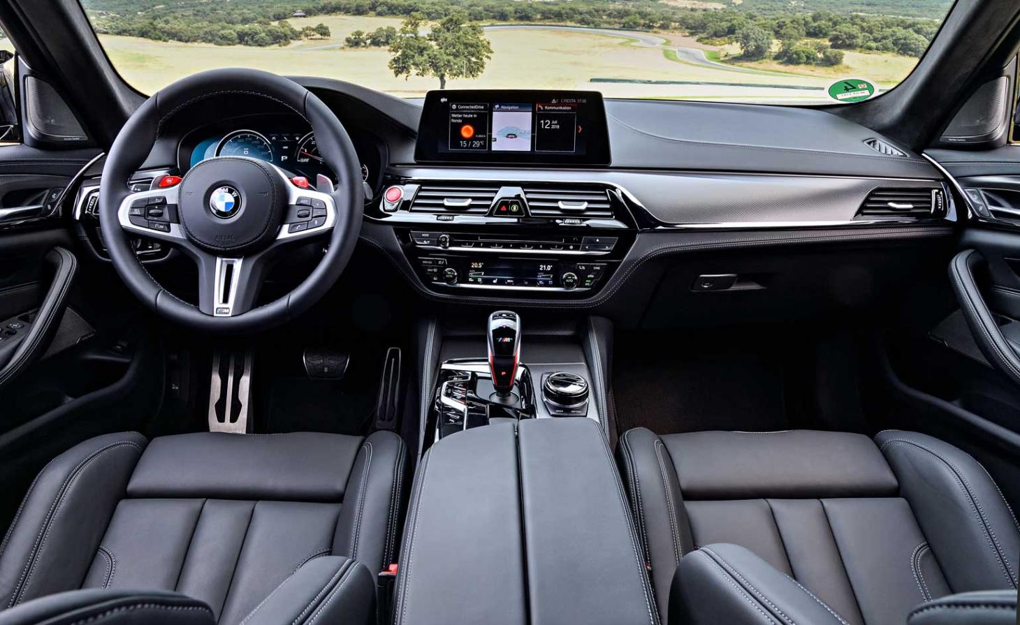 Interior View Bmw M5 - Bmw M5 Competition - HD Wallpaper 