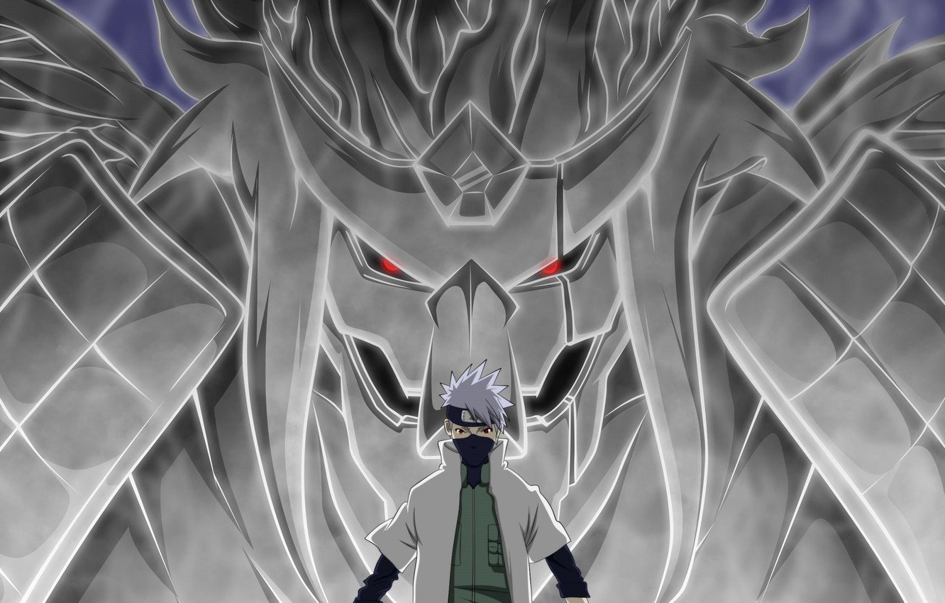 Photo Wallpaper Naruto, Armor, Anime, Samurai, Ninja, - Kakashi Wallpaper Susanoo - HD Wallpaper 