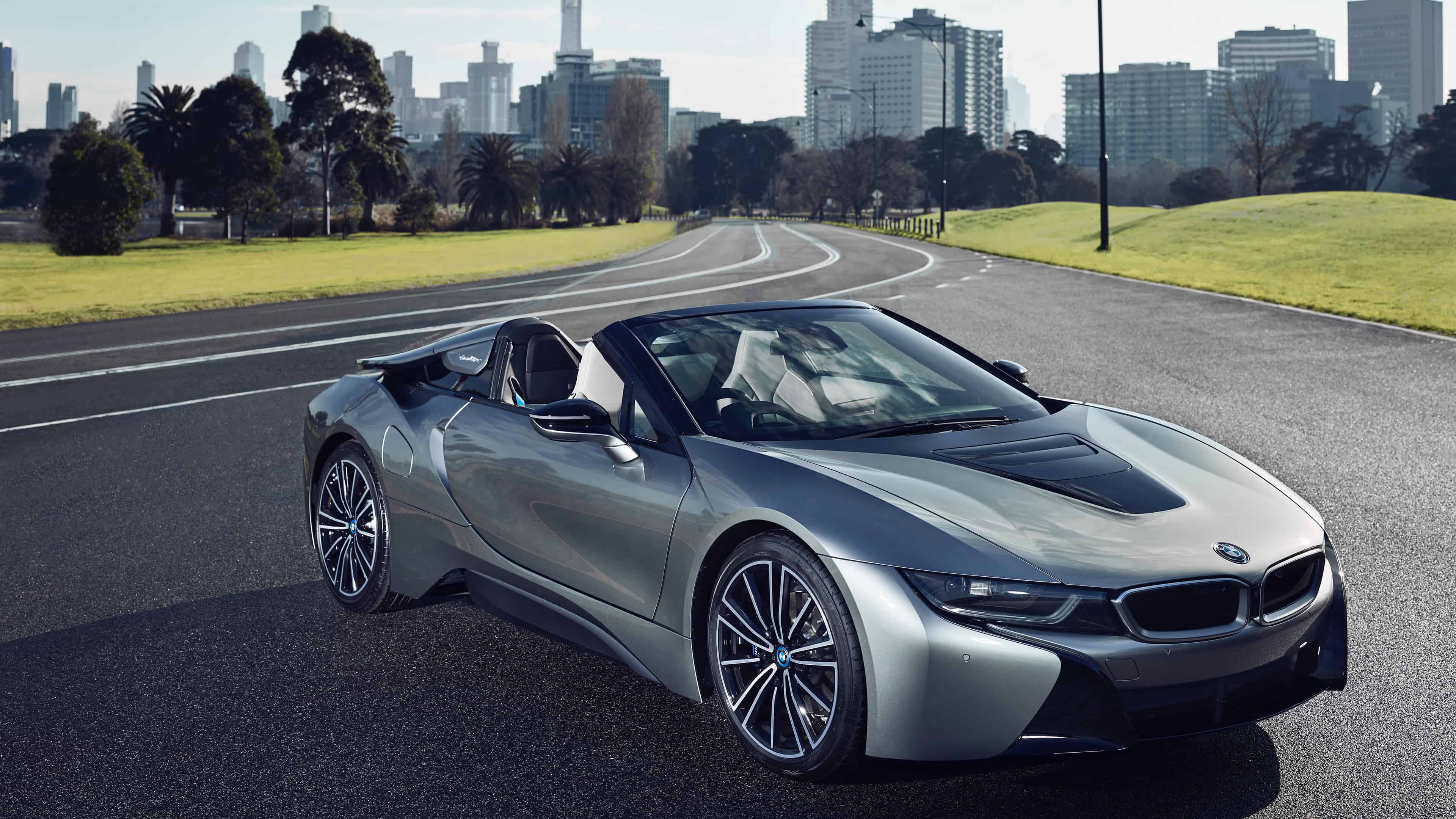 Bmw I8 Uhd 4k Wallpaper - Bmw I8 4k Wallpaper Front - HD Wallpaper 