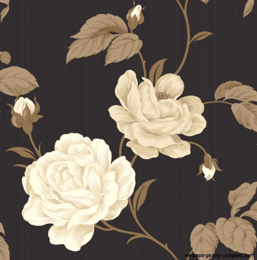 Tl Paints Ltd Wallpaper Whitewell Rose Arbour Blackcream - Iphone Wallpaper Flower Cross - HD Wallpaper 