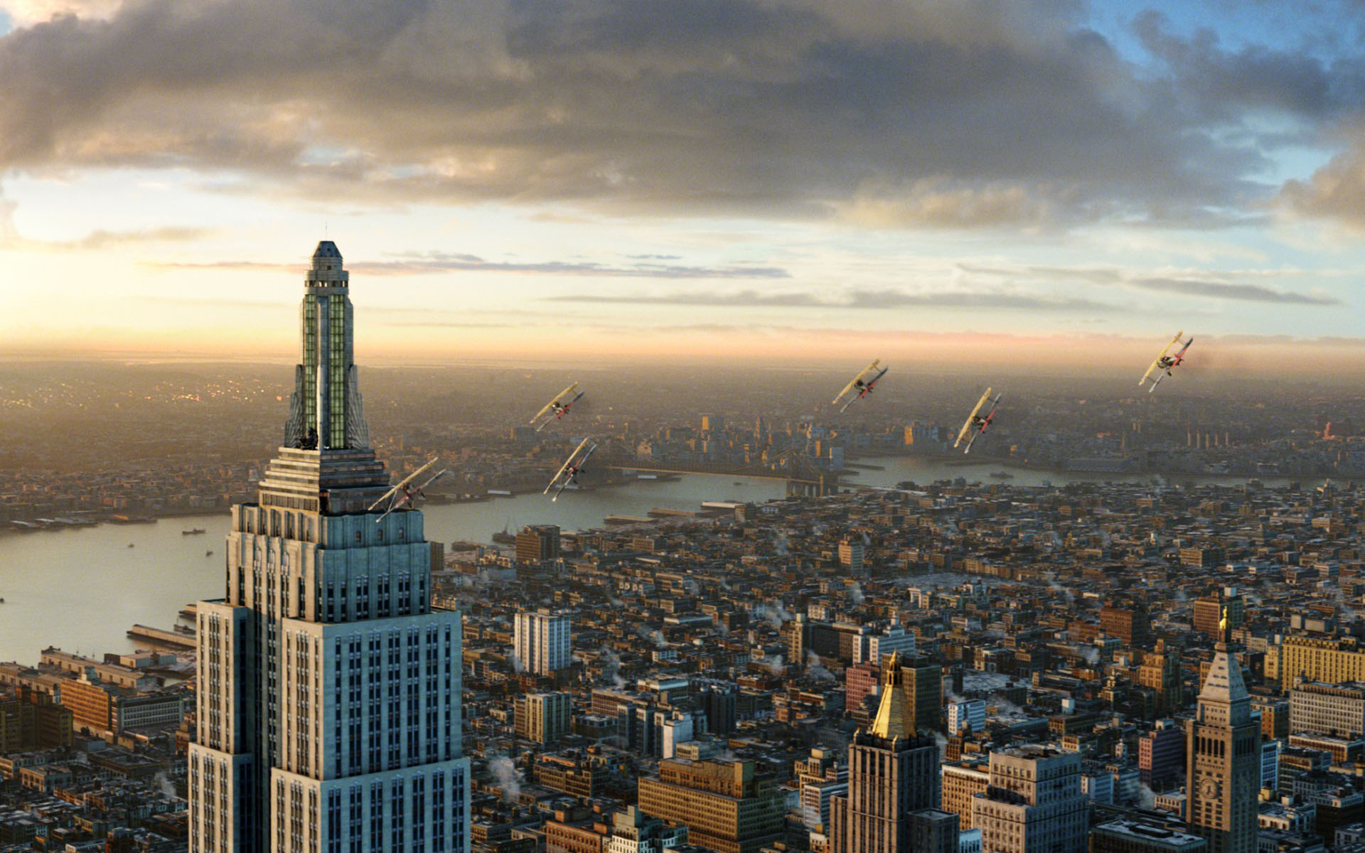 Live Building Wallpaper - Cat On Empire State Building - HD Wallpaper 