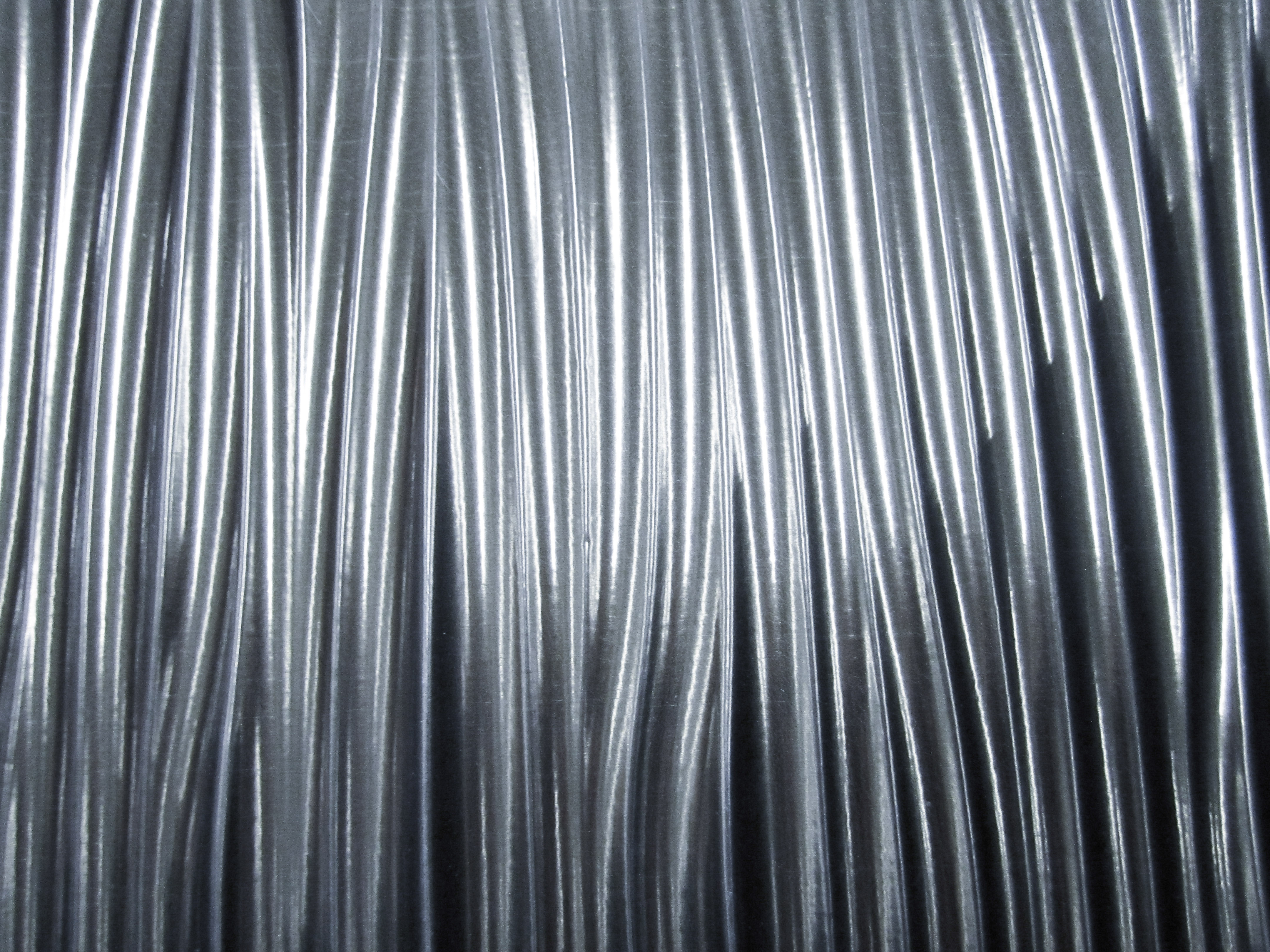 Wavy Metal Texture - HD Wallpaper 