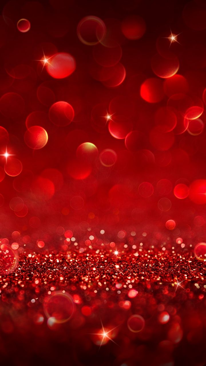 Iphone Red Glitter Background - HD Wallpaper 