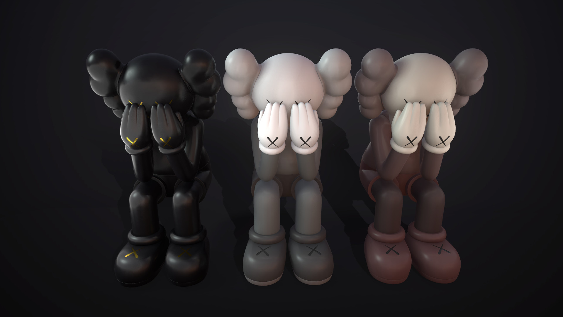 Kaws Wallpaper Hd X Wallpaper Teahub Io