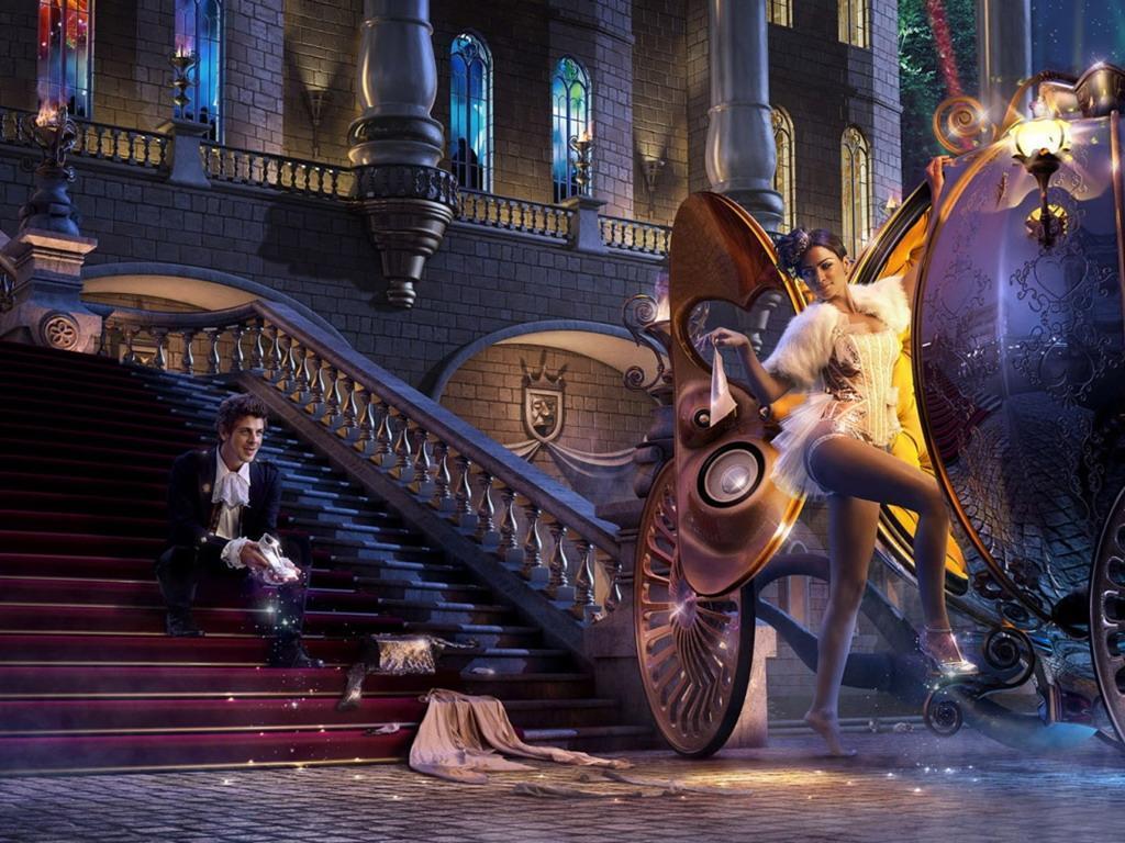 3d Background Fairy Tale - HD Wallpaper 