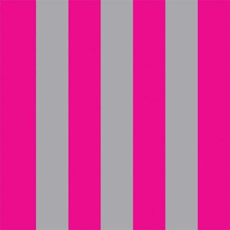 Bright Pink & Silver Stripe Wallpaper 430 X 600mm - Pink And Grey Striped - HD Wallpaper 