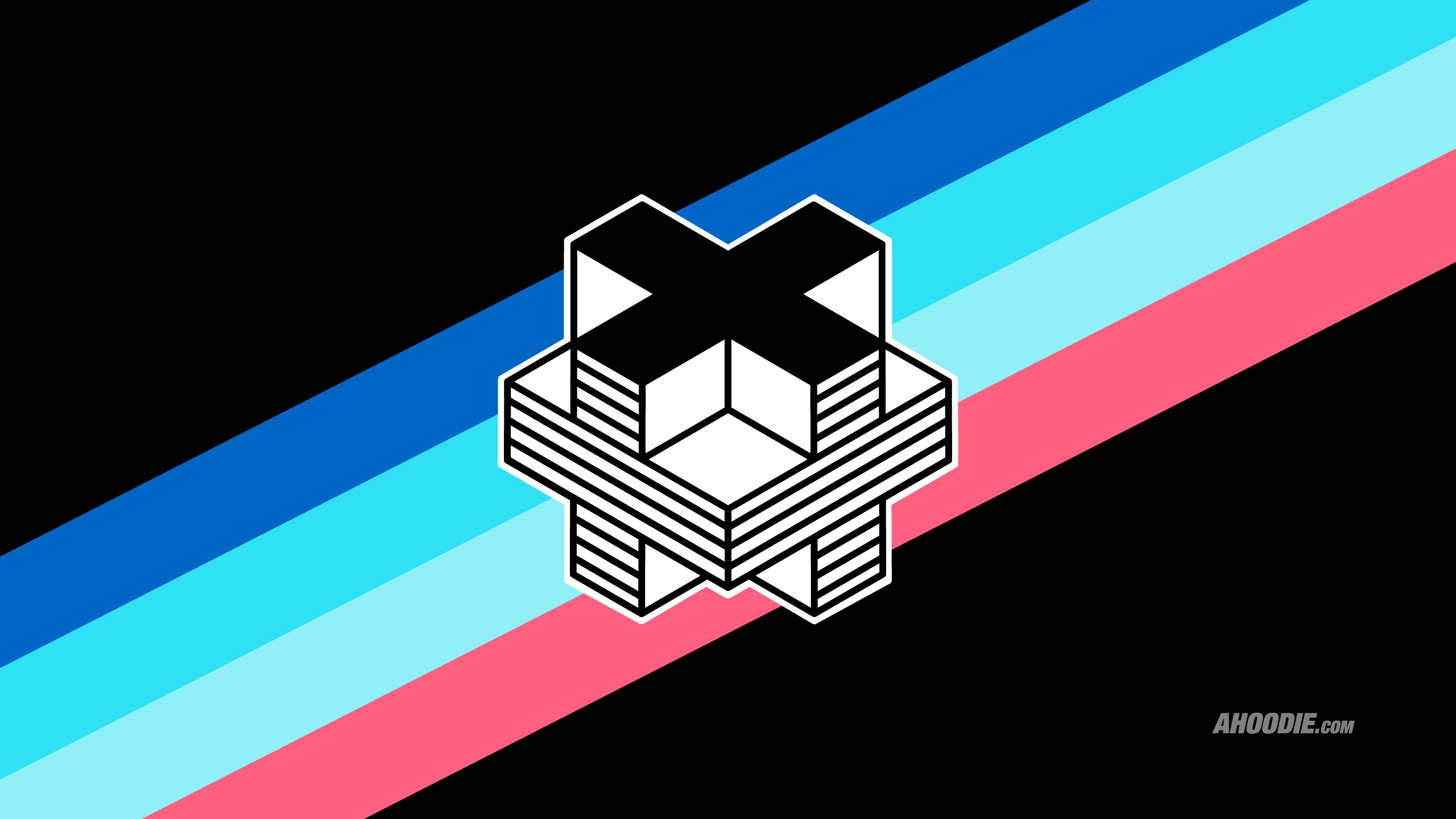 Pink Dolphin Promo Cube - Ahoodie Wallpaper Hd - HD Wallpaper 