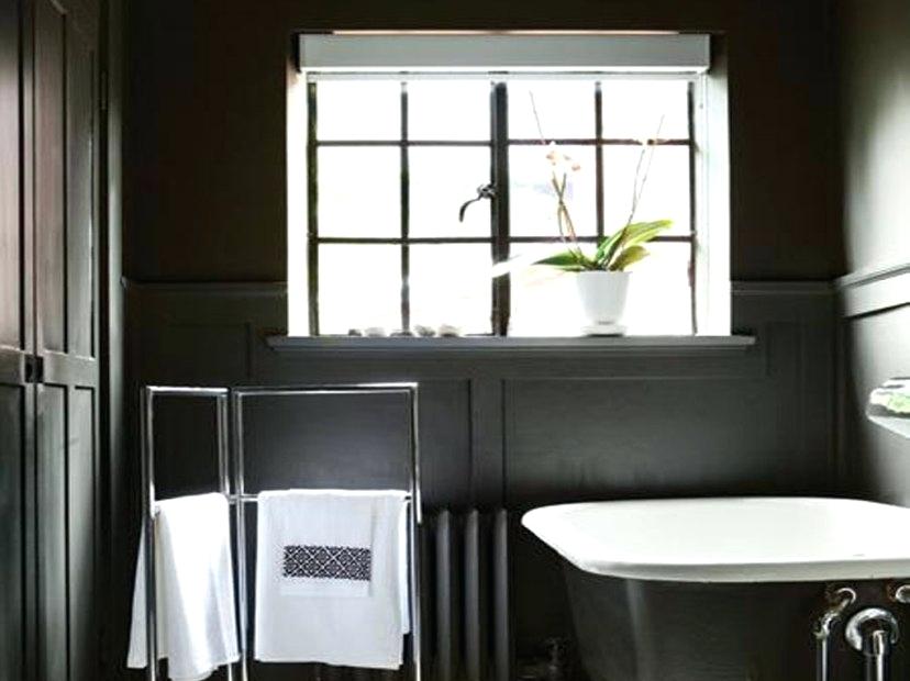 Fancy Black And White Bathroom - HD Wallpaper 