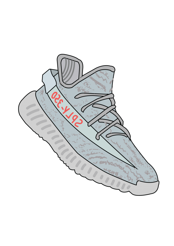 Yeezy Boost Blue Tint Official Images And Early Links - Yeezy Clipart - HD Wallpaper 