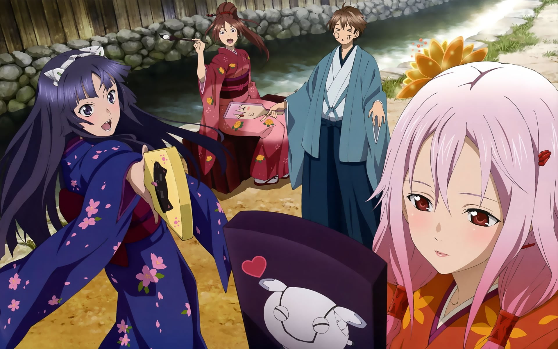 Guilty Crown Tsugumi And Inori - HD Wallpaper 