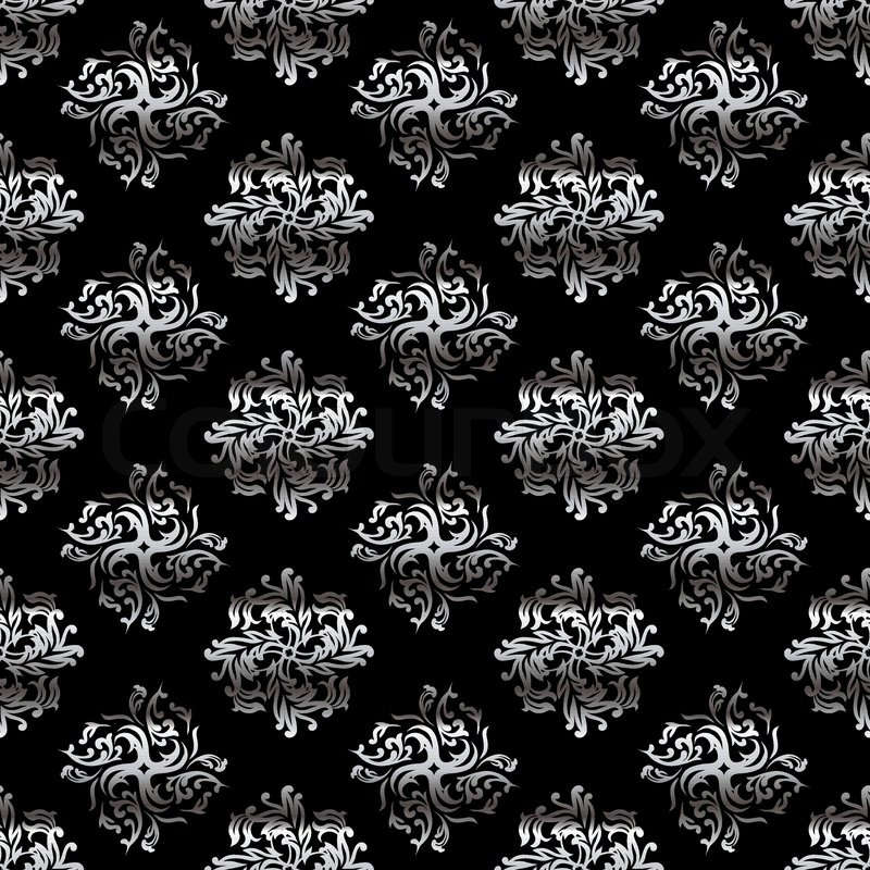 Diseño Negro Y Plateado - HD Wallpaper 