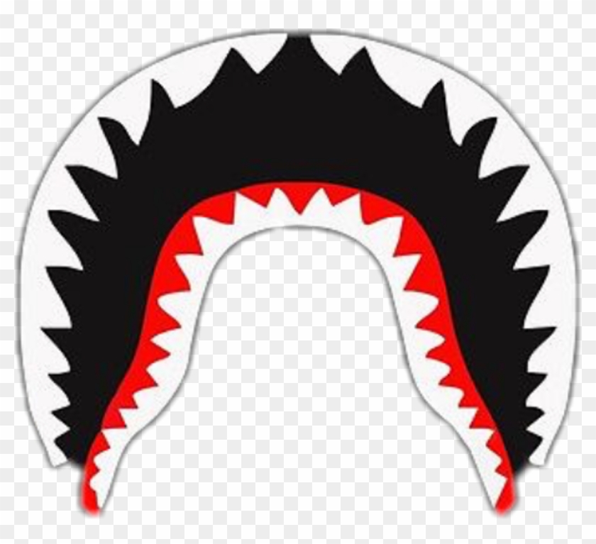 Bape Shark Logo Clip Art - Bape Shark Logo Png - HD Wallpaper 