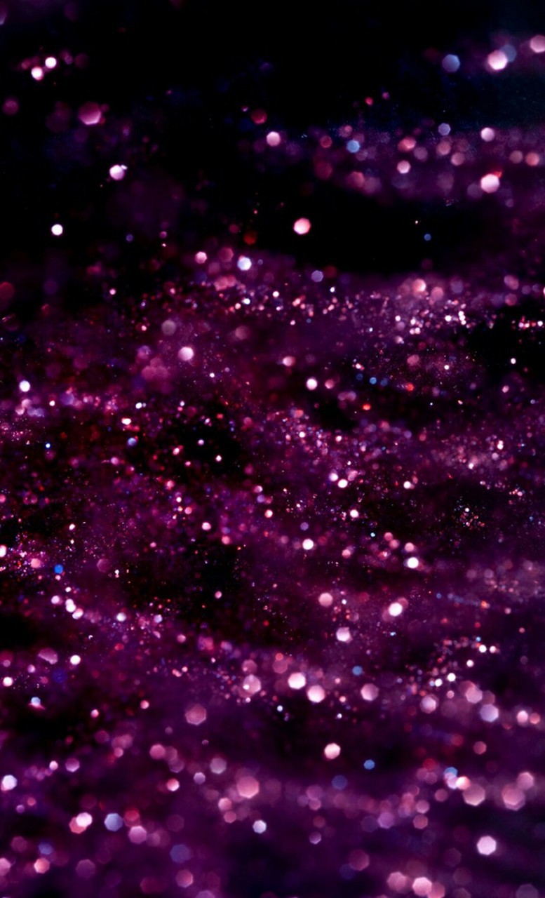 Purple And Black Glitter - HD Wallpaper 
