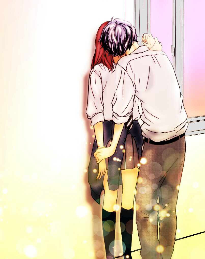 Anime, Anime Kiss, Anime Love - Yoshioka Futaba X Mabuchi Kou - 806x1020  Wallpaper 