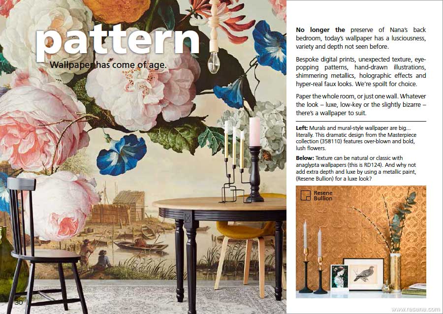 Decorating Trends In Patterns And Wallpaper - 2019 Wallpaper Trends Nz - HD Wallpaper 