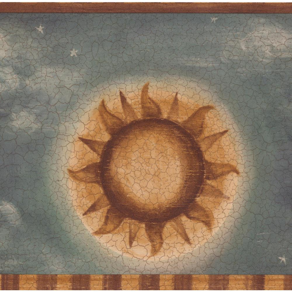 Sun And Moon Art Vintage - HD Wallpaper 