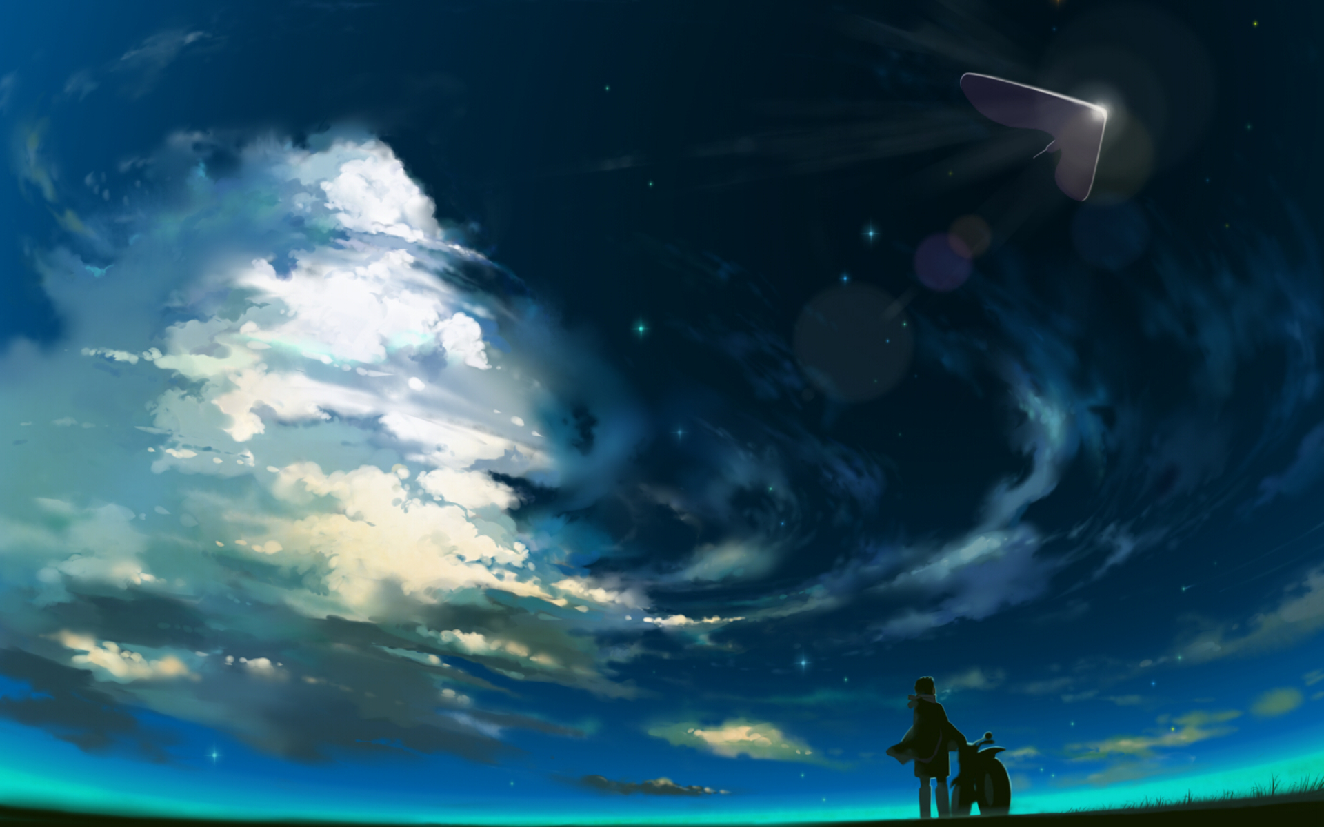 Anime Wallpaper Background - HD Wallpaper 